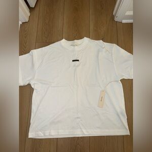 NWT - Fear of God Essentials White T Shirt